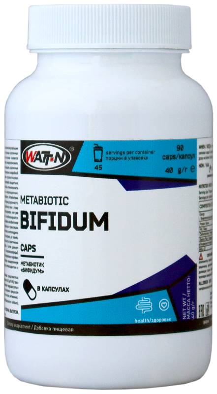 Купить Метабиотик "Бифидум" / Metabiotic "Bifidum". 90 капсул на сайте Лактомин