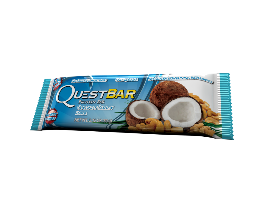 Купить Батончик QuestBar Coconut Cashew на сайте Лактомин