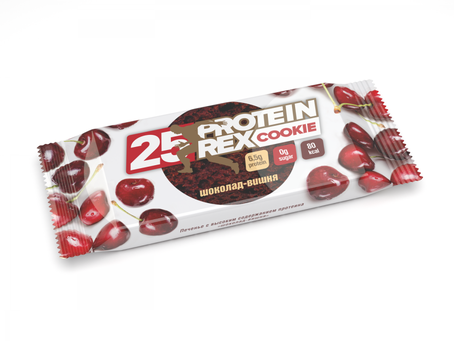 Купить Печенье с высоким содержанием протеина «Шоколад-Вишня», 50 гр. на сайте Лактомин