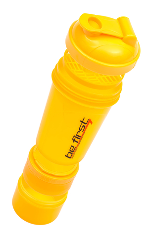 Купить Шейкер BeFirst на 500 мл 3 в 1, жёлтый , артикул TS1352 на сайте Лактомин