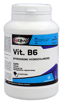 Купить Витамин B6 (Пиридоксина гидрохлорид) в капсулах , 90 капсул на сайте Лактомин